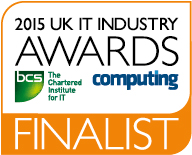 UK IT Industry Award 2015 - Finalist logo